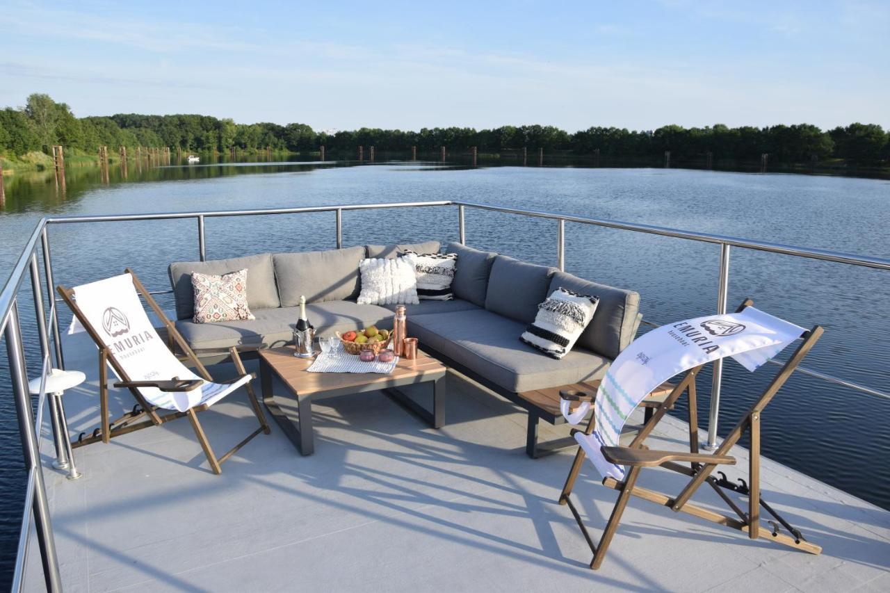 Lemuria Houseboat - Plywajacy Domek Na Wodzie Wroclaw Bagian luar foto